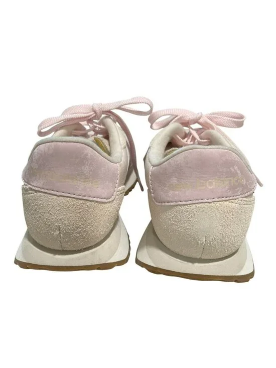 New Balance Womens WS327 Sneakers Size 7.5 Pink Suede & Mesh Casual Shoes - Picture 4 of 6